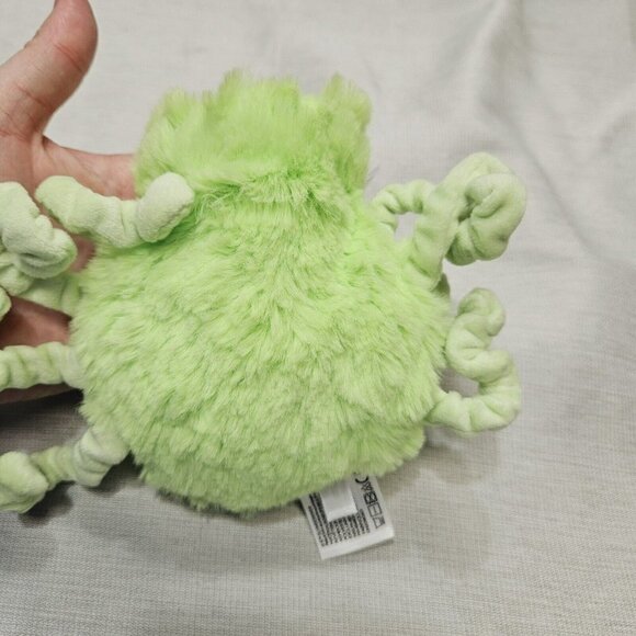 Slumberkins NWT Plush Spider Stuffed Animal Toy Soft Eight Legs Green Black - Picture 5 of 5